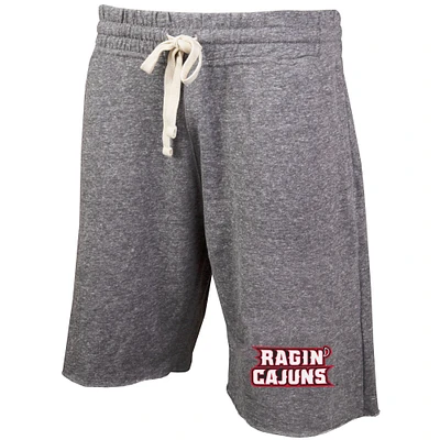 Men's Concepts Sport Gray Louisiana Ragin' Cajuns Mainstream Terry Shorts