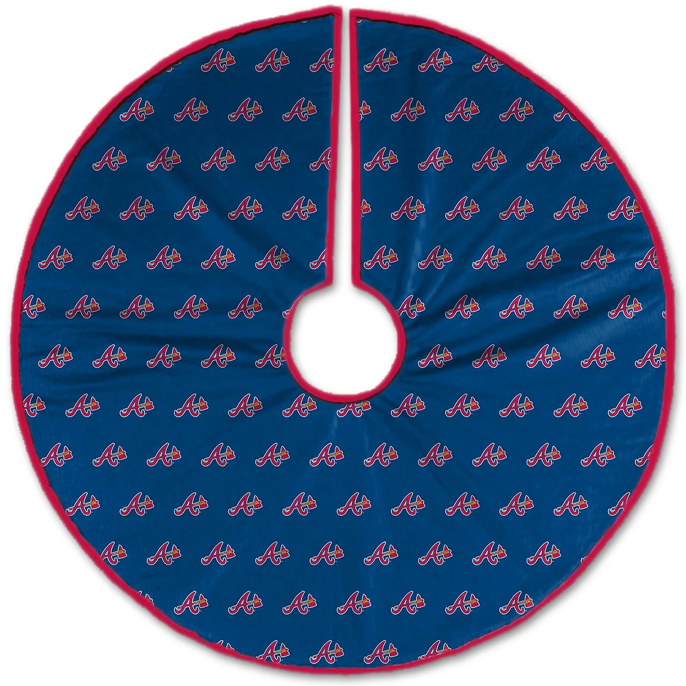 Atlanta Braves Microplush Christmas Tree Skirt
