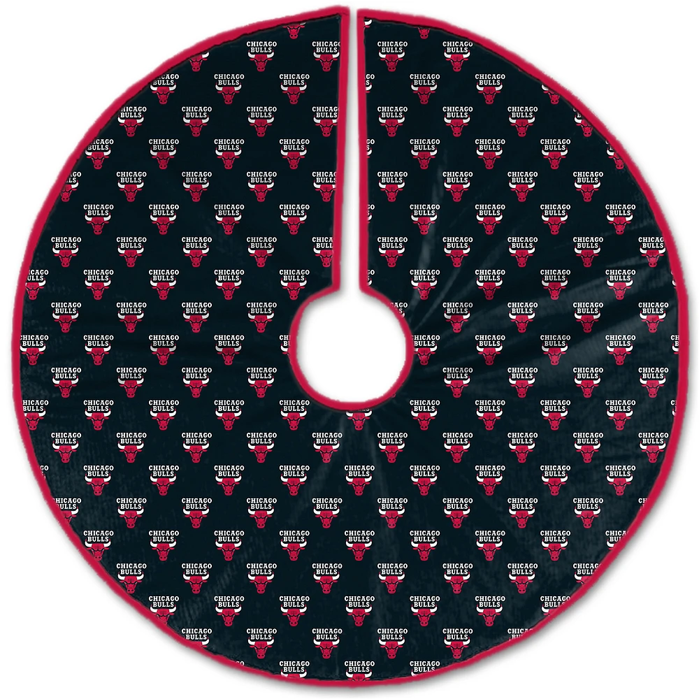 Chicago Bulls Microplush Christmas Tree Skirt