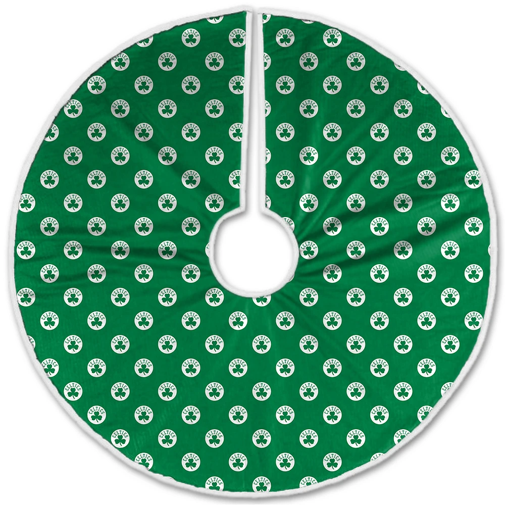 Boston Celtics Microplush Christmas Tree Skirt
