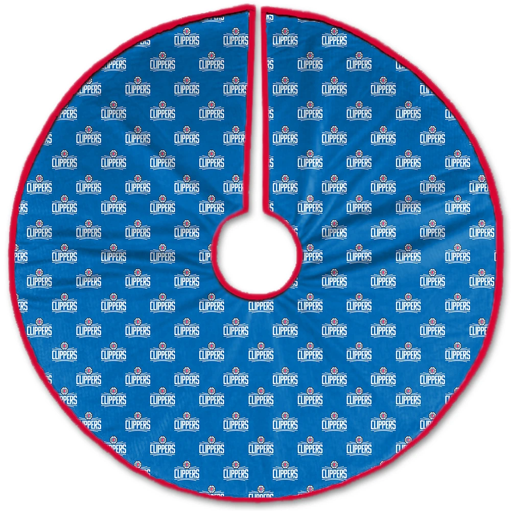 LA Clippers Microplush Christmas Tree Skirt