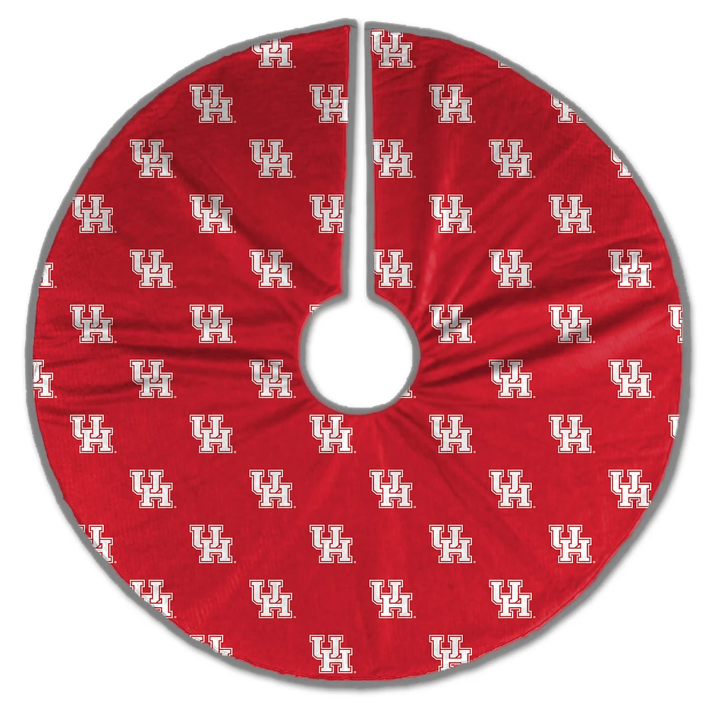 Houston Cougars Microplush Christmas Tree Skirt