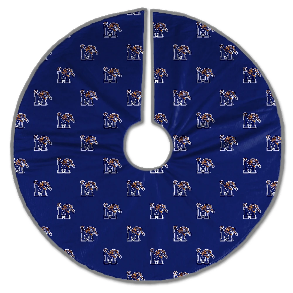 Memphis Tigers Microplush Christmas Tree Skirt