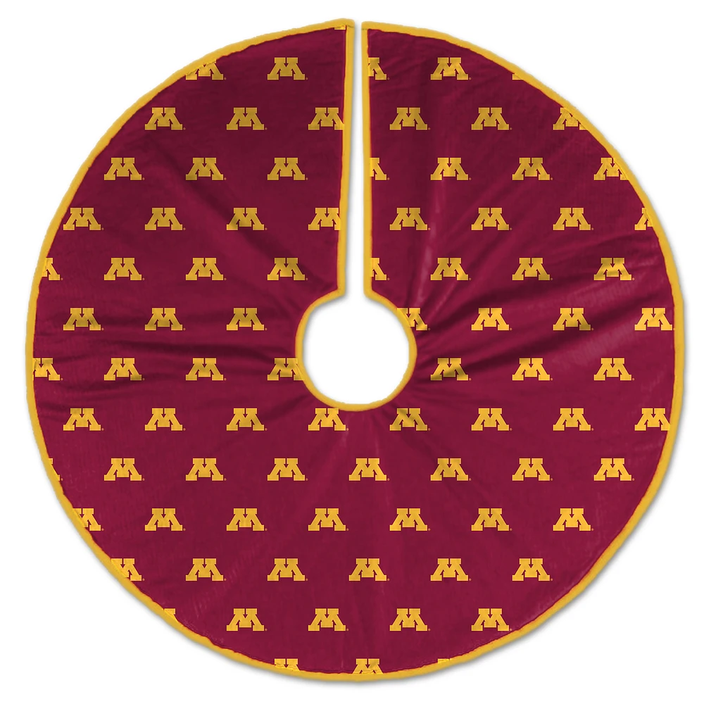 Minnesota Golden Gophers Microplush Christmas Tree Skirt