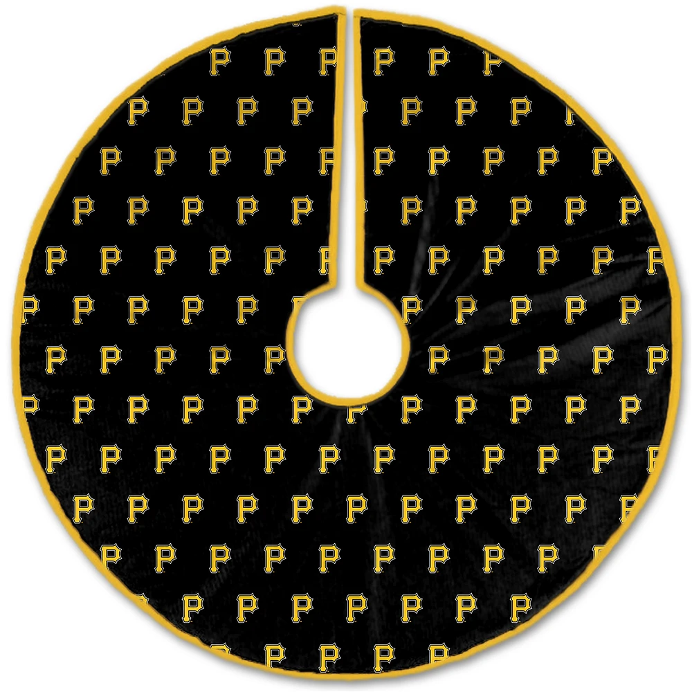 Pittsburgh Pirates Microplush Christmas Tree Skirt