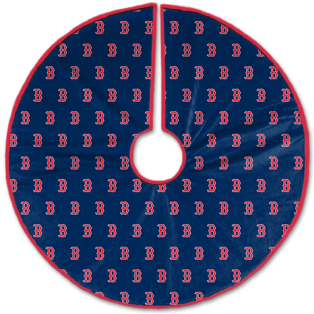 Boston Red Sox Microplush Christmas Tree Skirt
