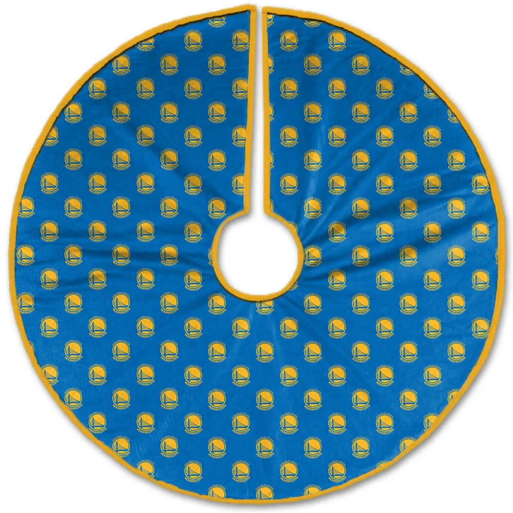 Golden State Warriors Microplush Christmas Tree Skirt