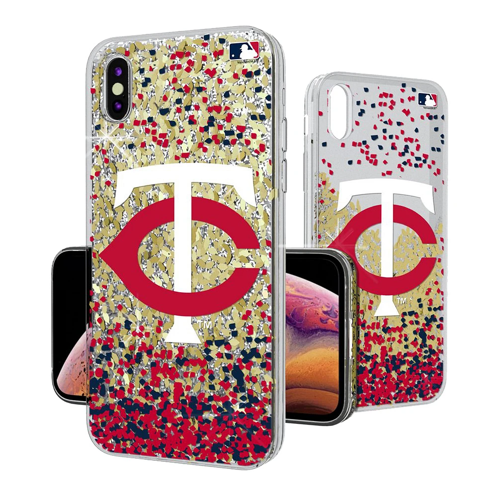 Minnesota Twins Glitter Confetti iPhone Case