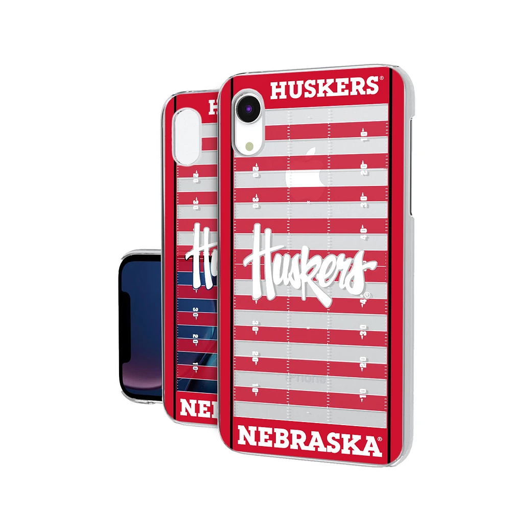 Nebraska Huskers Clear Field iPhone Case