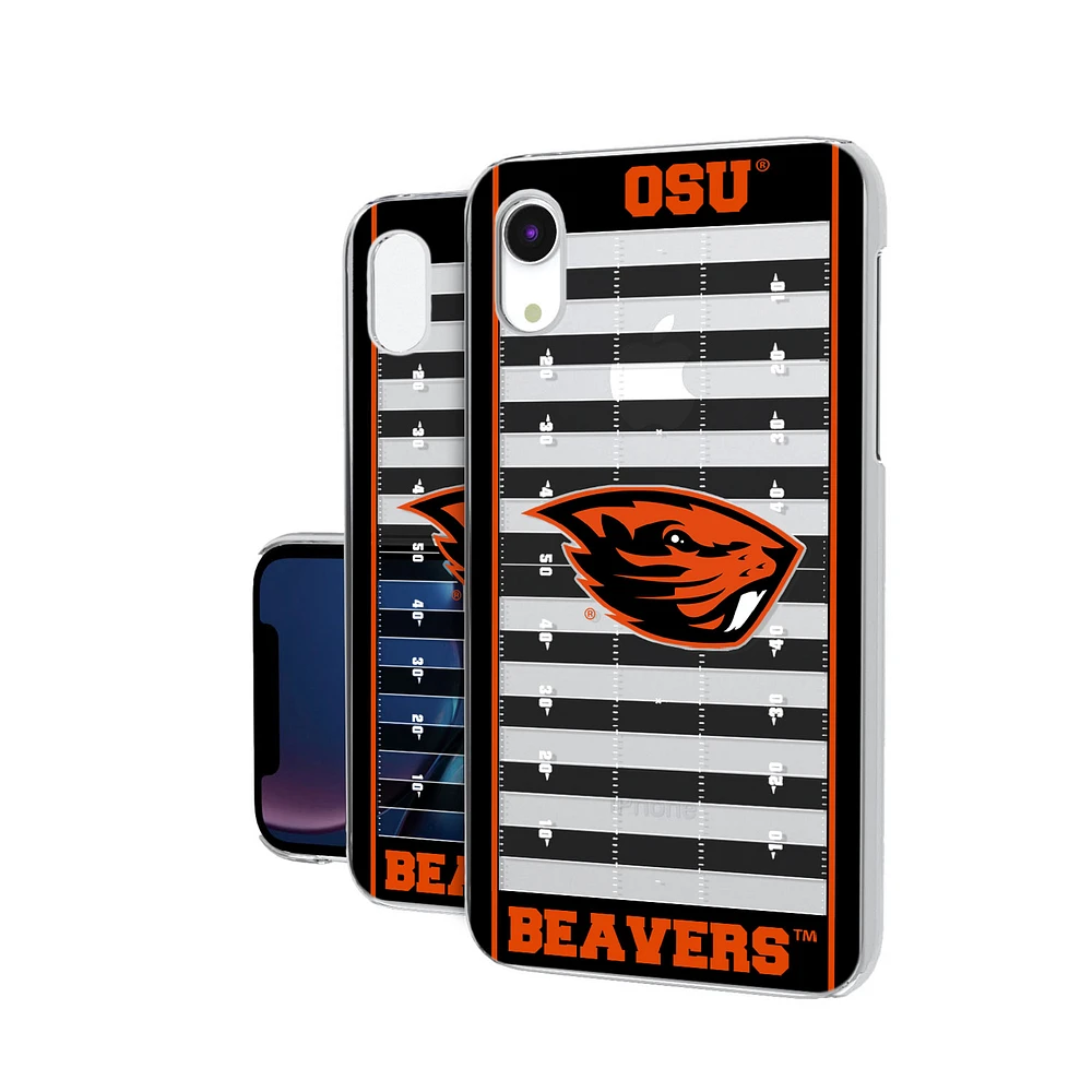 Oregon State Beavers Clear Field iPhone Case