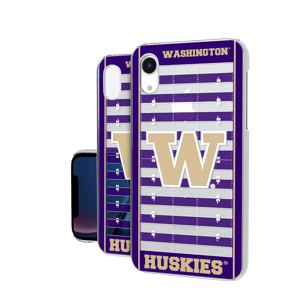 Washington Huskies Clear Field iPhone Case