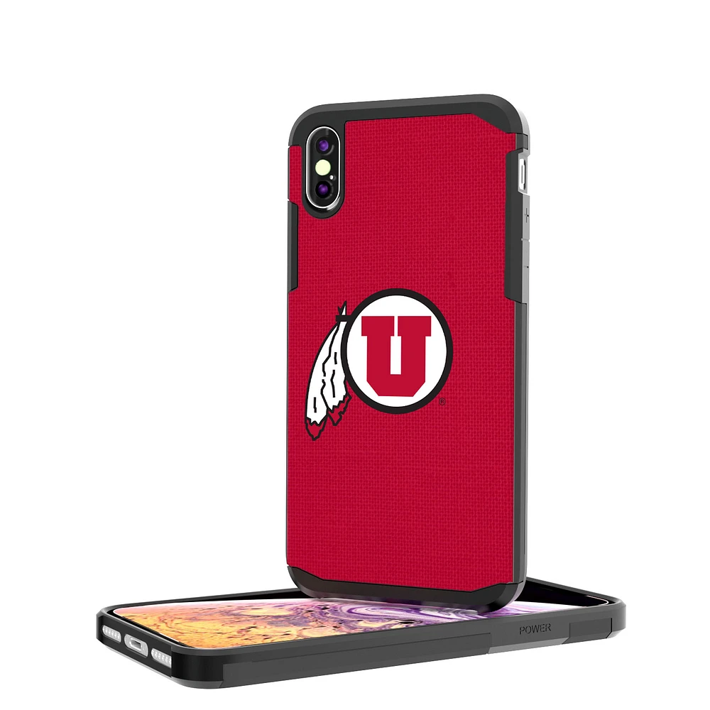Utah Utes Rugged iPhone Case