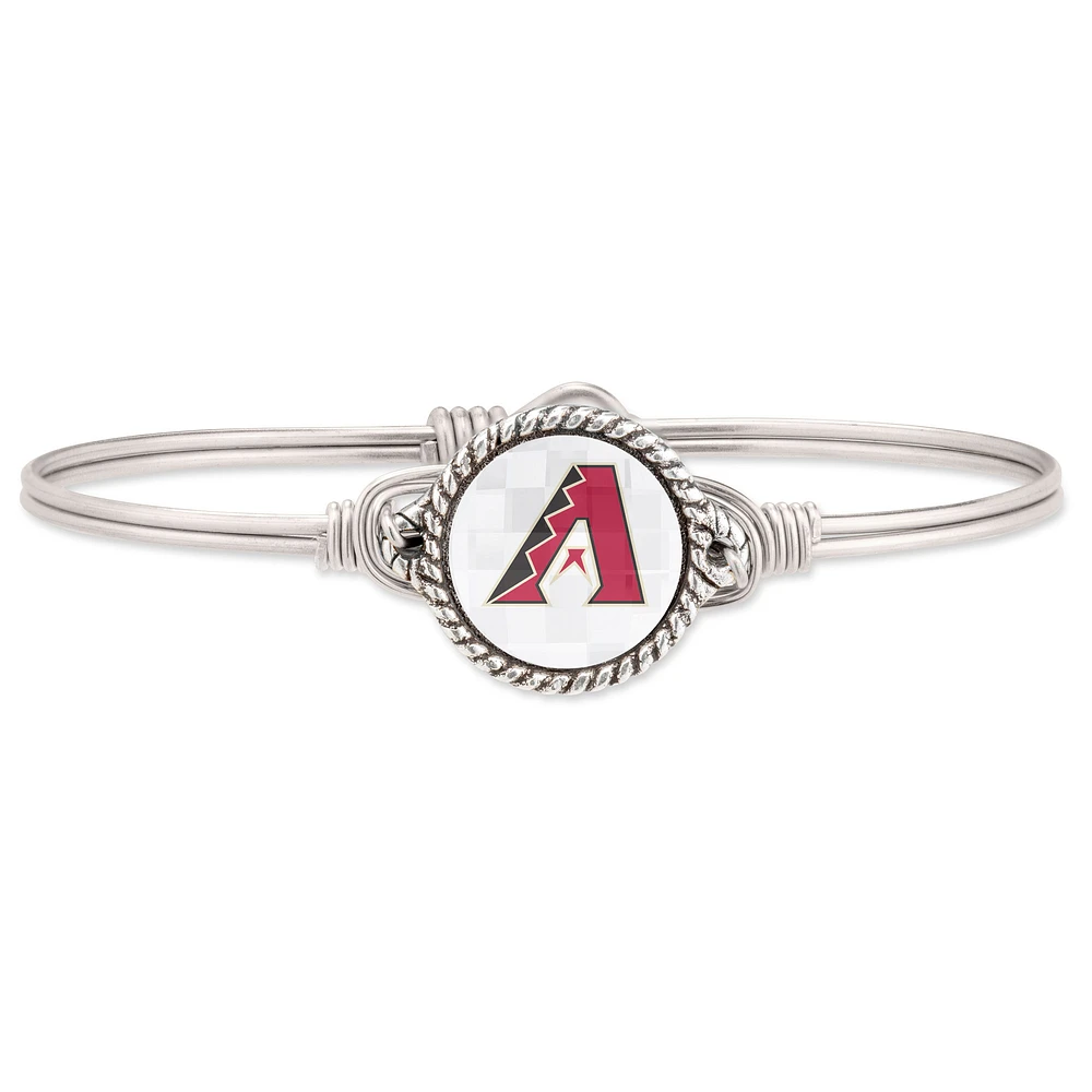 Women's Luca + Danni Silver Arizona Diamondbacks Petite Bangle Bracelet