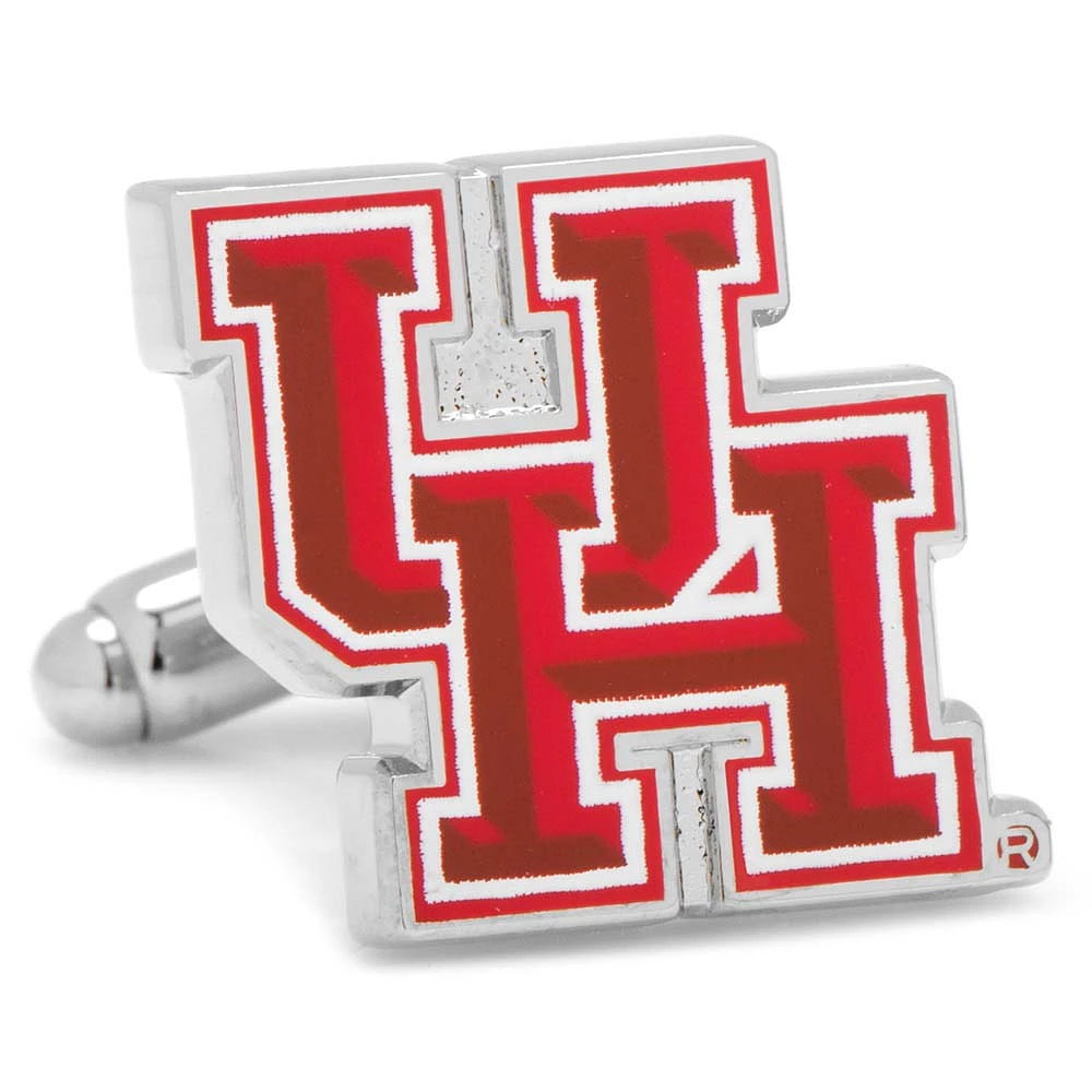 Men's Red Houston Cougars Cufflinks