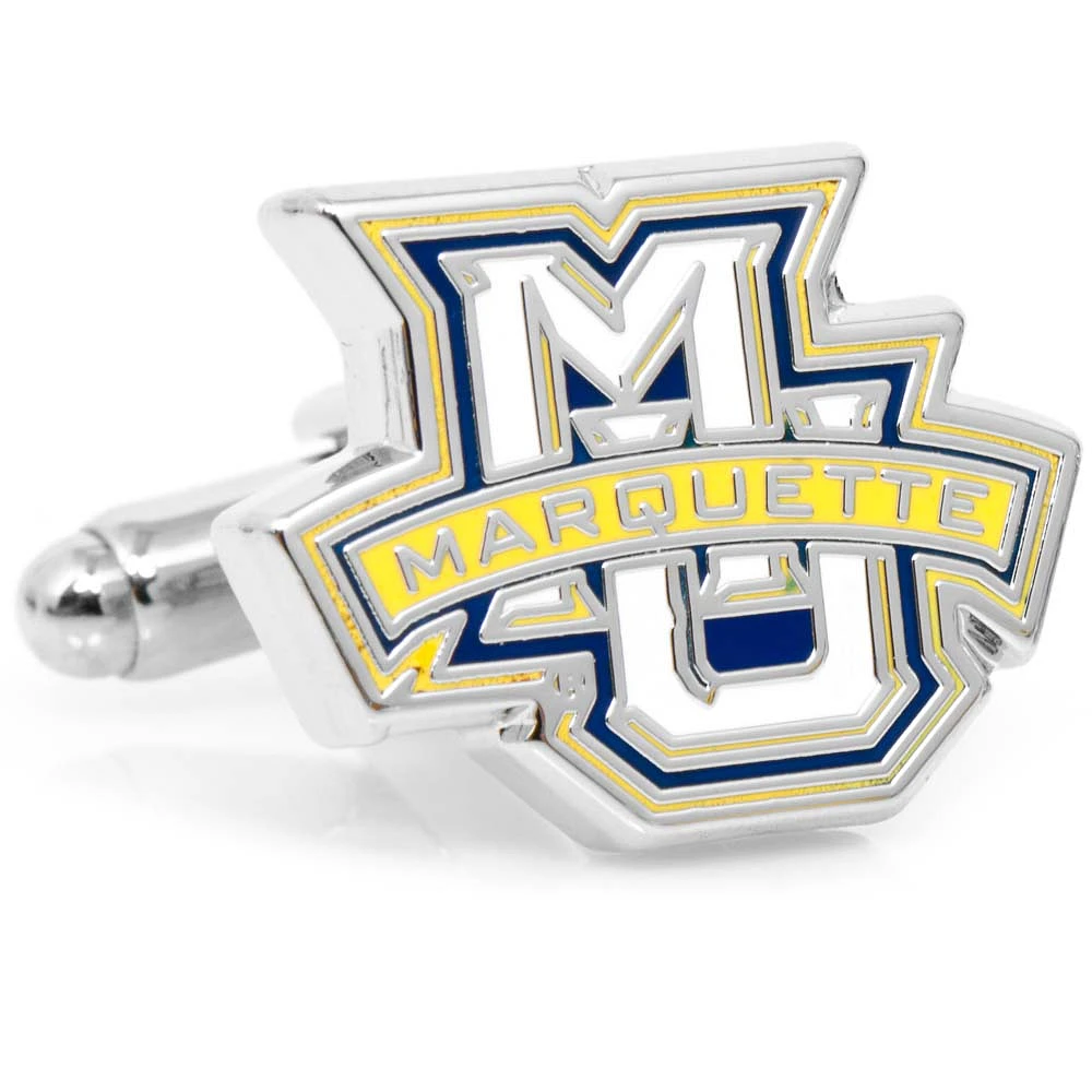 Men's Blue Marquette Golden Eagles Cufflinks