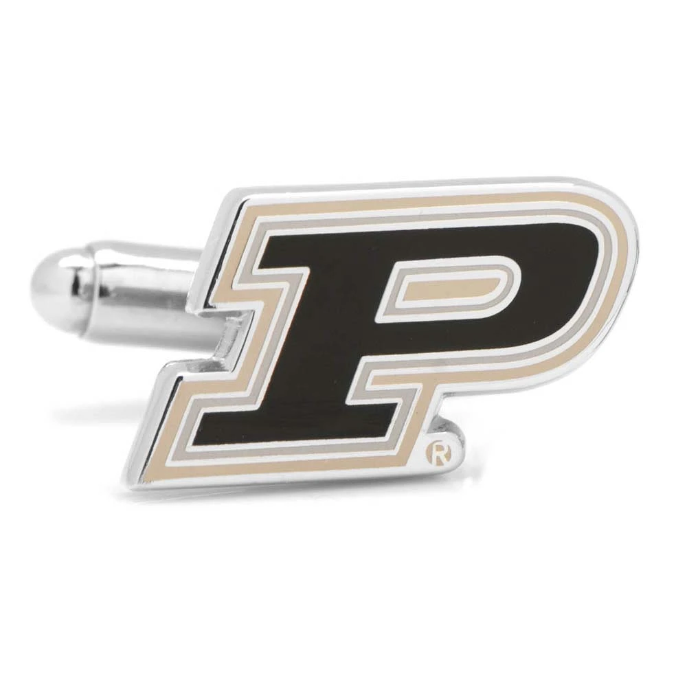 Men's Black Purdue Boilermakers Cufflinks