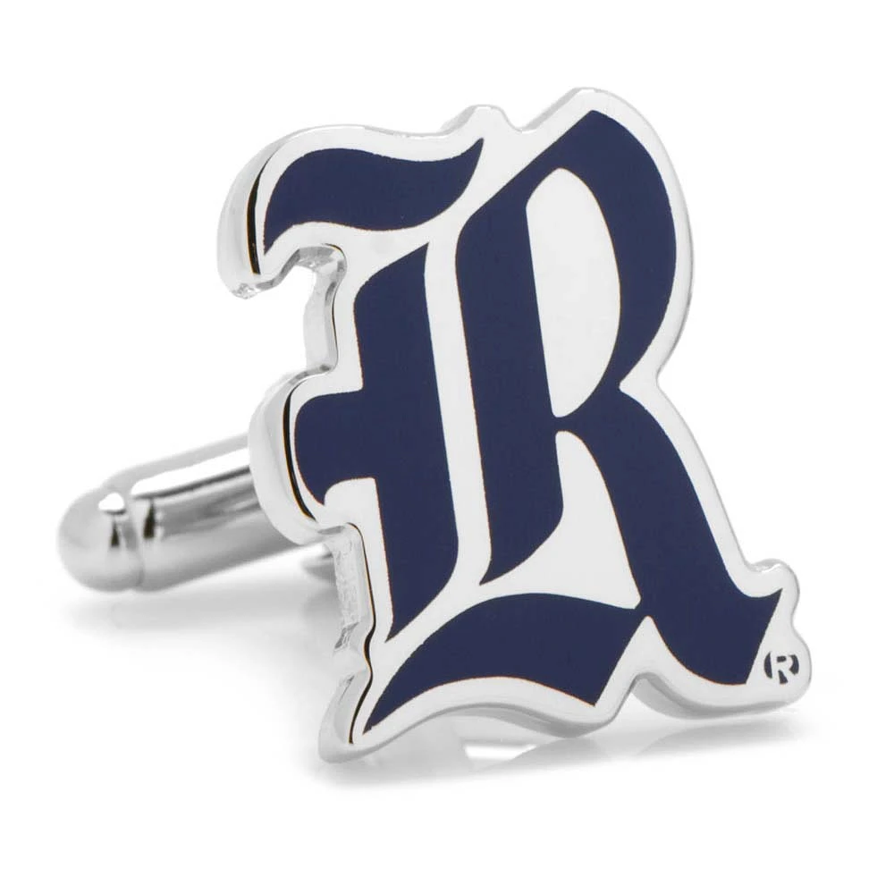 Men's Navy Rice Owls Cufflinks