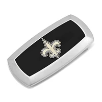 Men's Black New Orleans Saints Cushion Money Clip