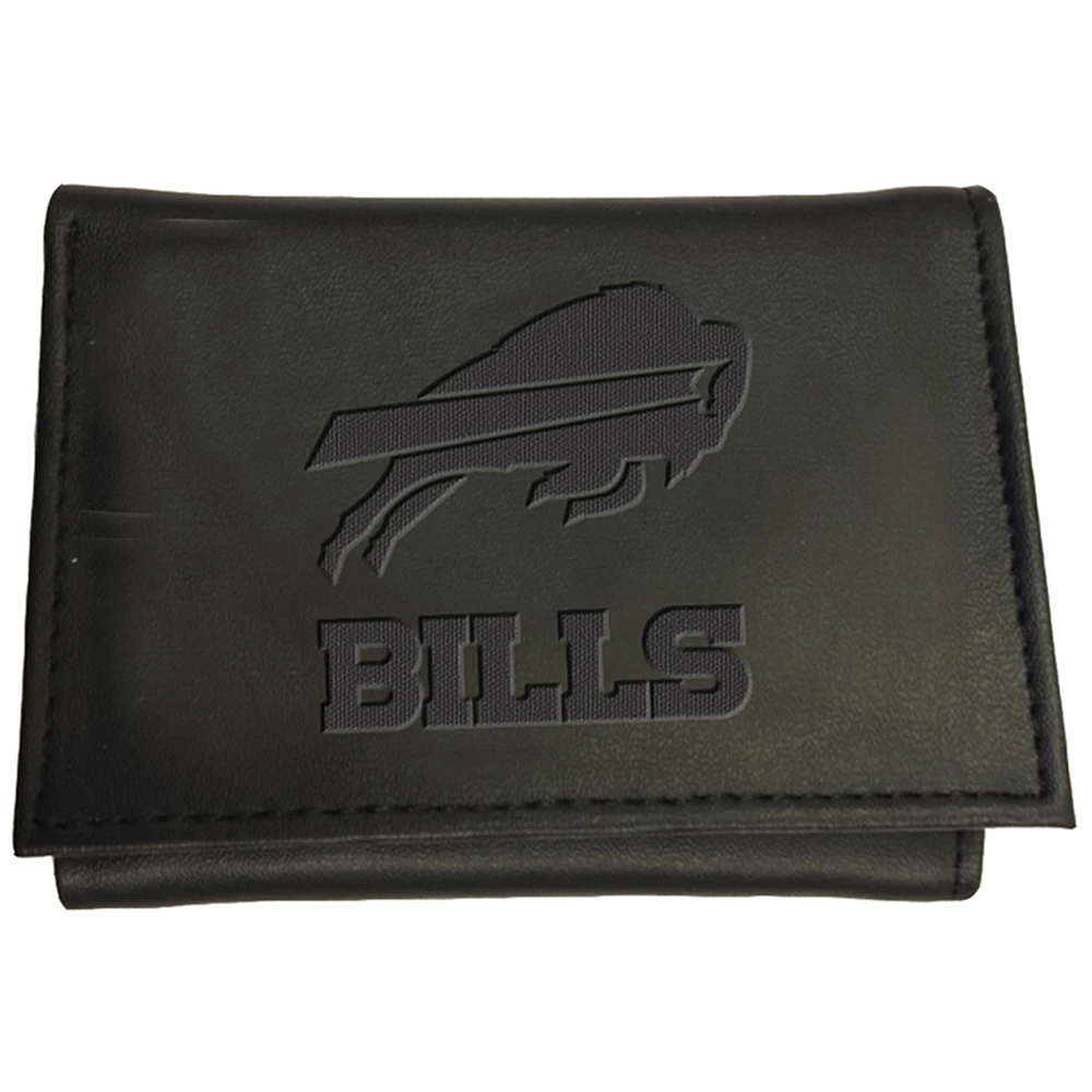 Men's Black Buffalo Bills Hybrid Tri-Fold Wallet