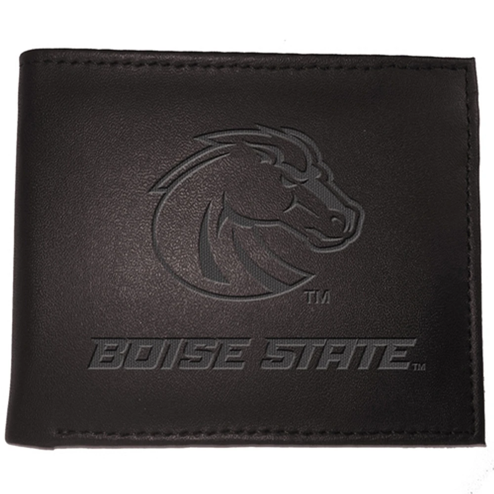 Men's Black Boise State Broncos Hybrid Bi-Fold Wallet