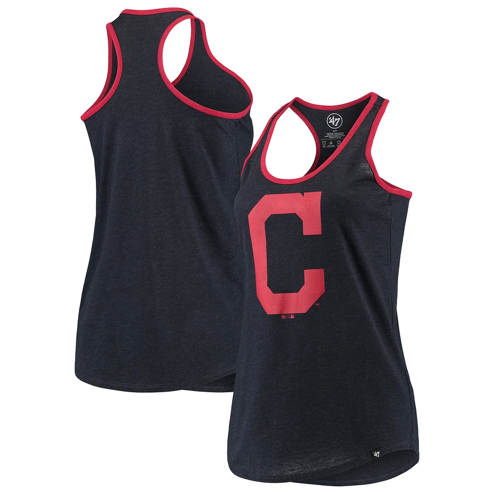Women's '47 Navy Cleveland Indians Imprint Club Tank Top