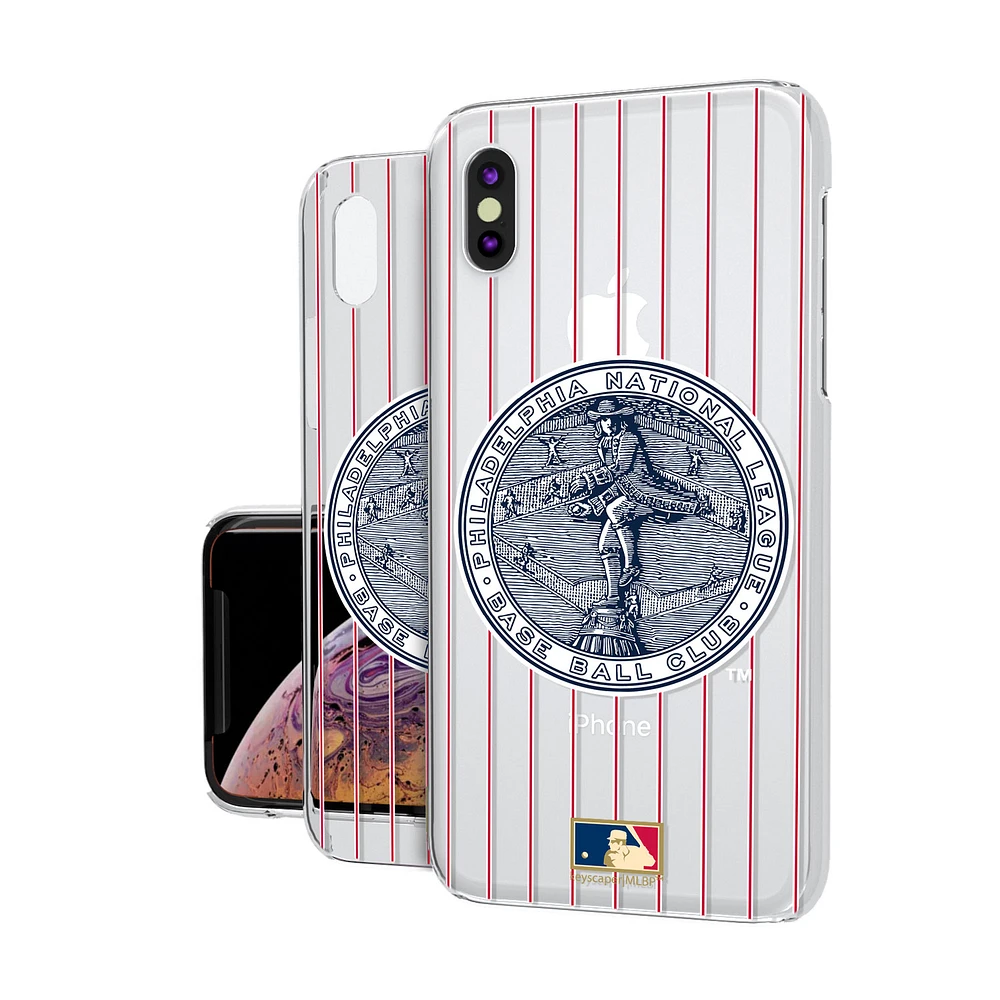Philadelphia Phillies Cooperstown iPhone Clear Case