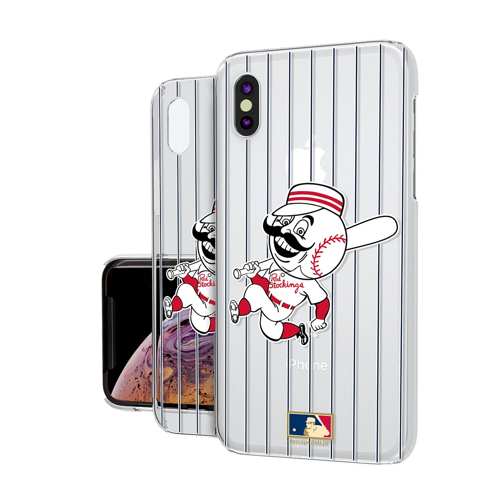 Cincinnati Reds Cooperstown iPhone Clear Case