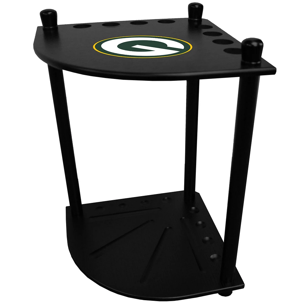Green Bay Packers Corner Cue Rack