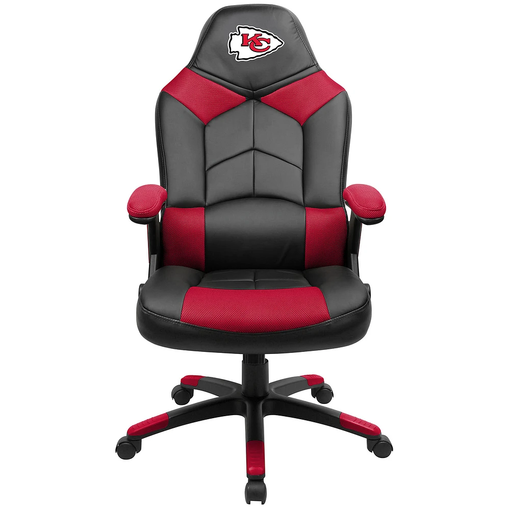 Black Kansas City Chiefs Oversized Gaming Chair