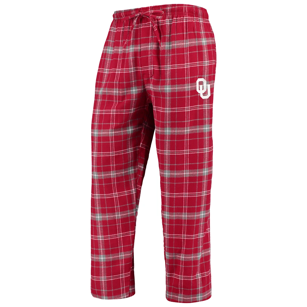 Men's Concepts Sport Crimson/ Oklahoma Sooners Ultimate Flannel Pants