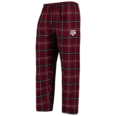 Men's Concepts Sport Maroon/Black Texas A&M Aggies Ultimate Flannel Pants