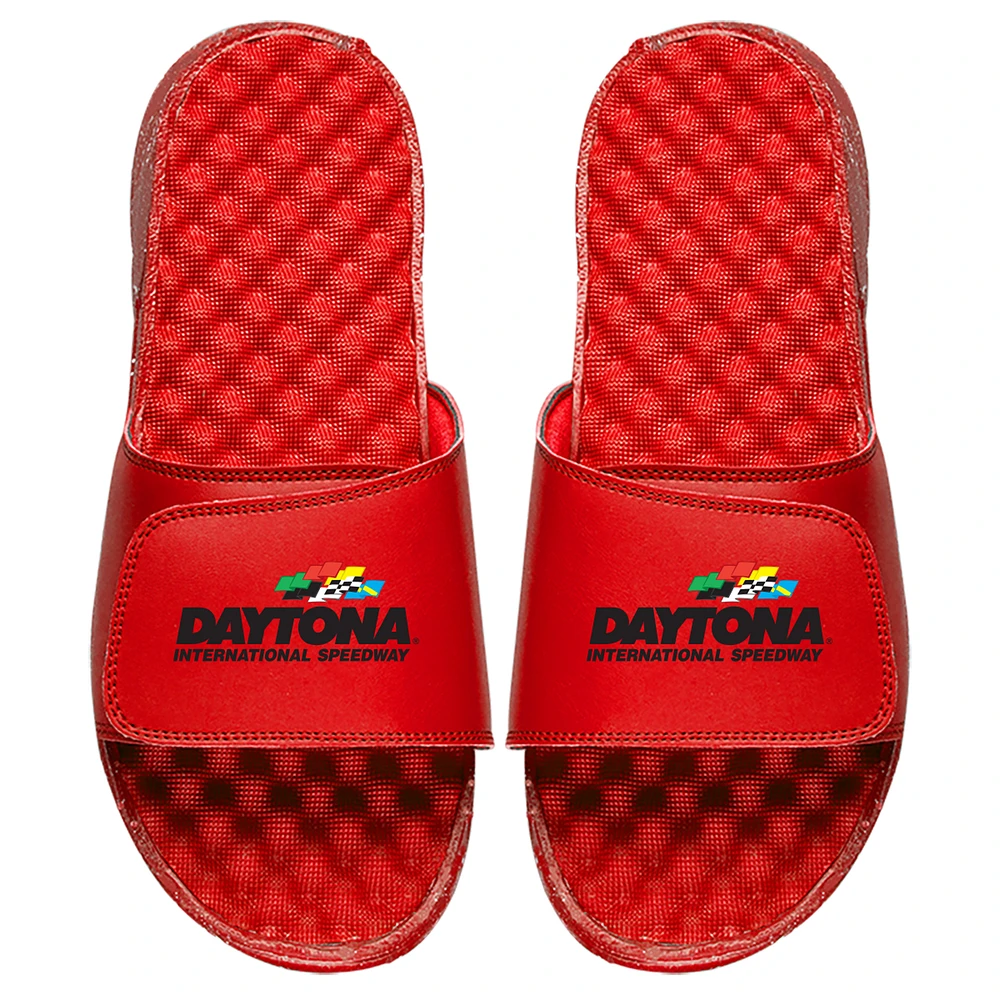 Men's ISlide Red Daytona International Speedway Slide Sandals