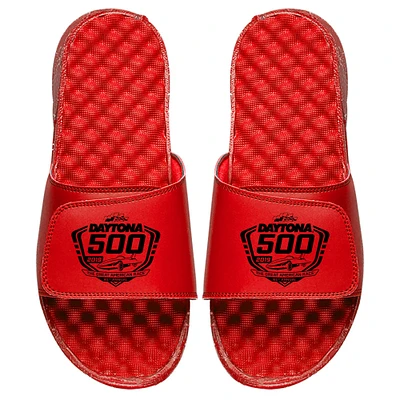 Youth ISlide NASCAR 2019 Daytona 500 Black Logo Slide Sandals