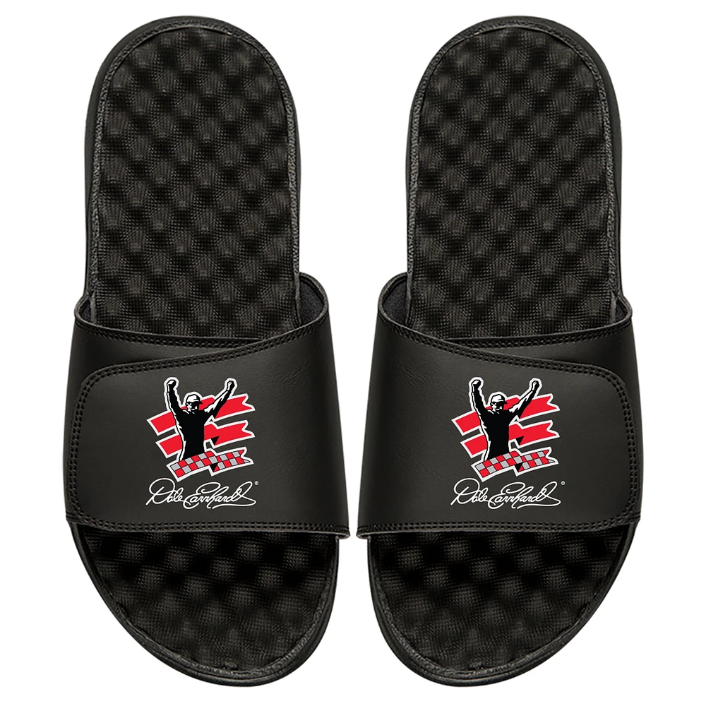 Men's ISlide Black Dale Earnhardt NASCAR Driver Slide Sandals