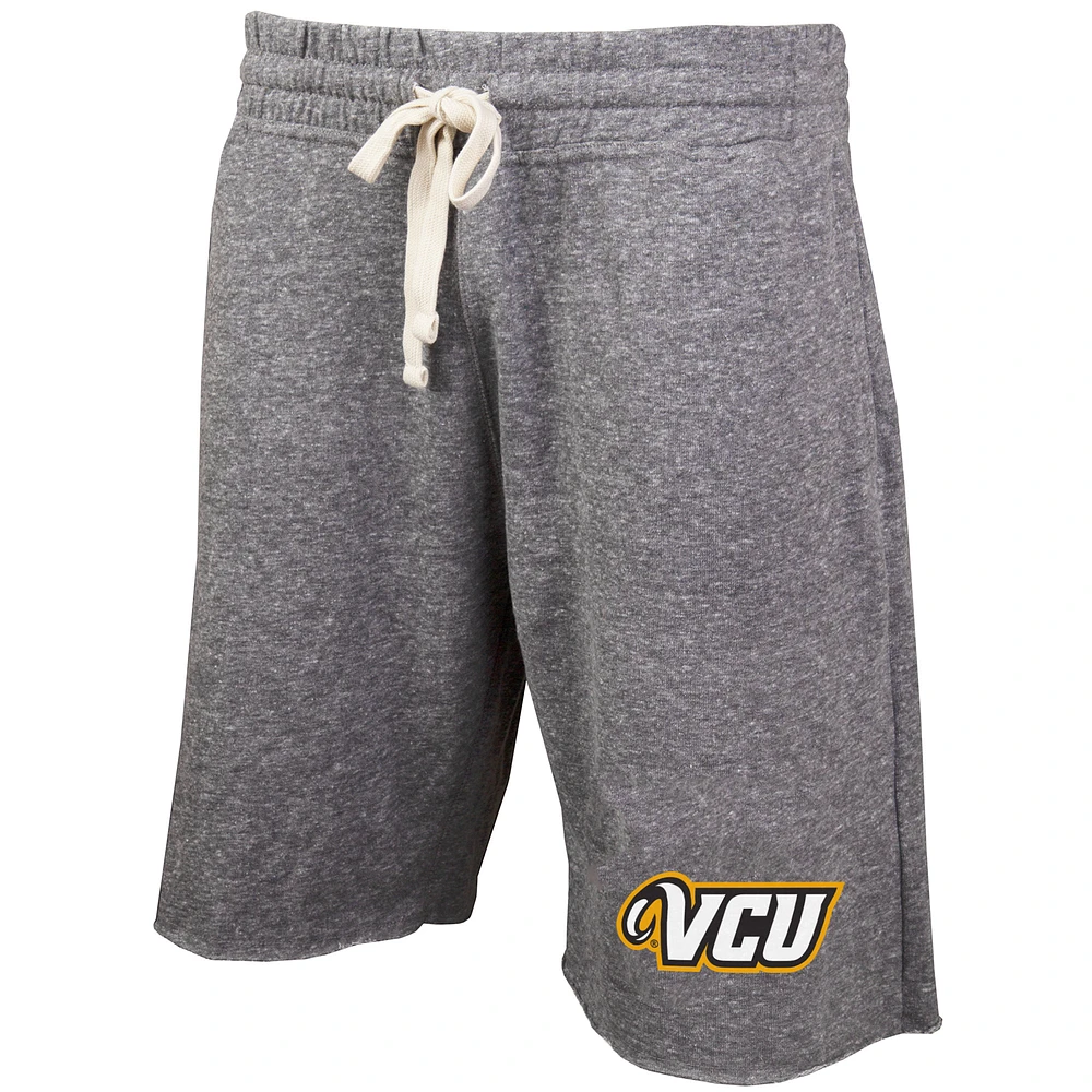 Men's Concepts Sport Gray VCU Rams Mainstream Terry Shorts
