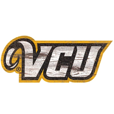 VCU Rams Distressed Logo Cutout Sign