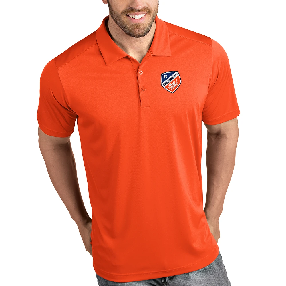 FC Cincinnati Antigua Tribute Polo - Orange