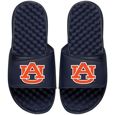 Youth ISlide Navy Auburn Tigers Primary Logo Slide Sandals