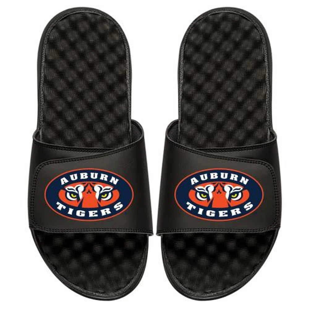 Men's ISlide Black Auburn Tigers Logo Slide Sandals