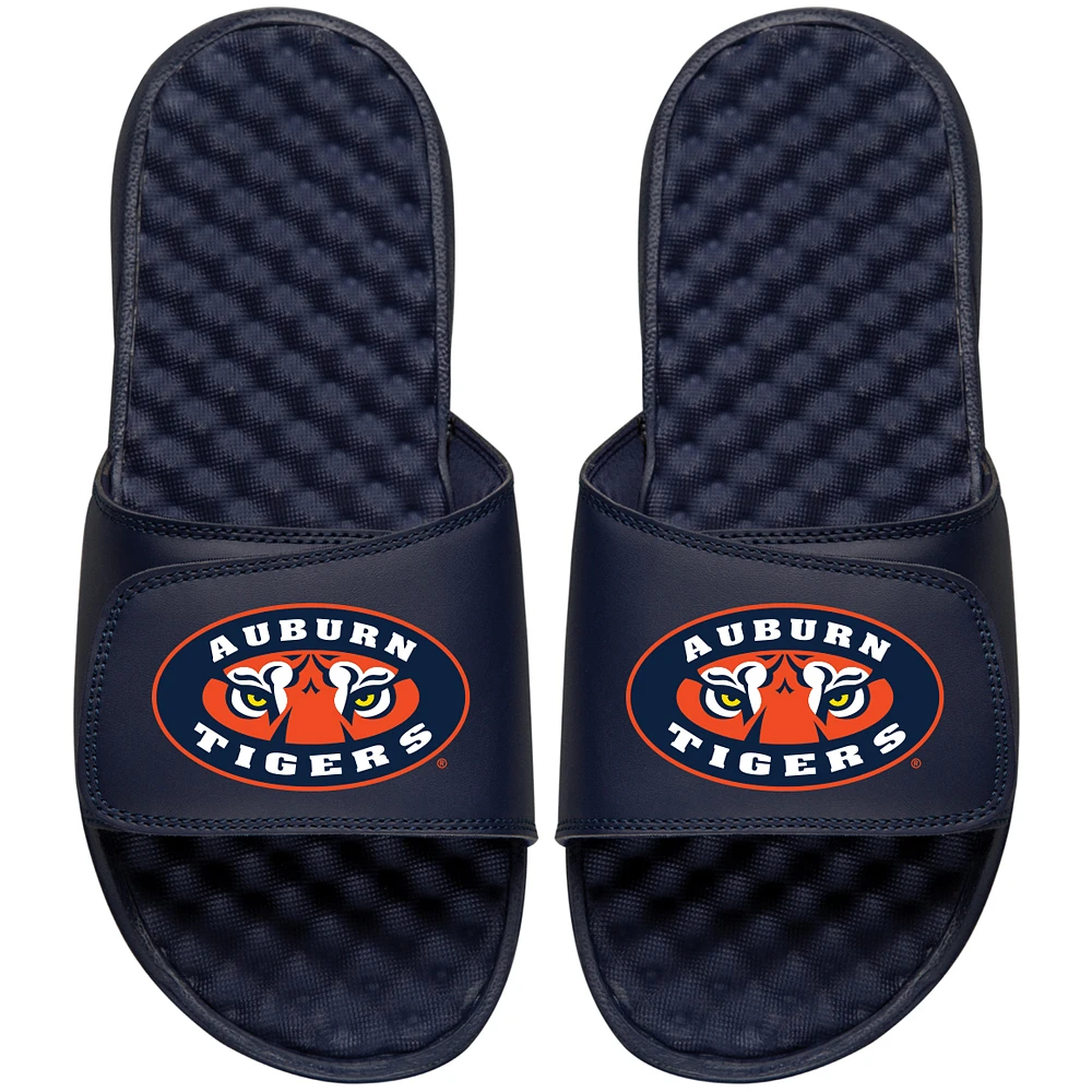 Men's ISlide Navy Auburn Tigers Logo Slide Sandals