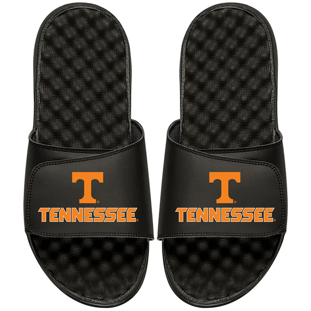Men's ISlide Black Tennessee Volunteers Wordmark Logo Slide Sandals