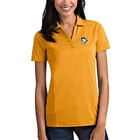 Women's Antigua Gold Pittsburgh Penguins Tribute Polo