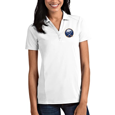 Women's Antigua White Buffalo Sabres Tribute Polo