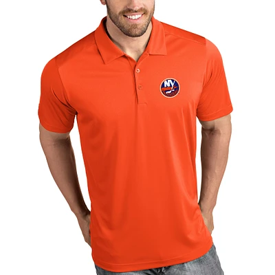 Men's Antigua Orange New York Islanders Tribute Polo