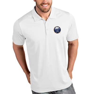 Men's Antigua White Buffalo Sabres Tribute Polo