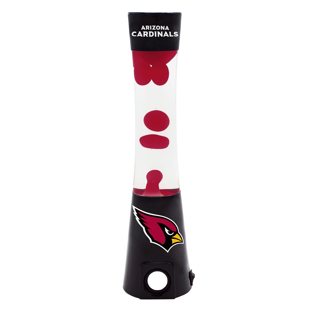 Arizona Cardinals Magma Lamp with Bluetooth Speaker