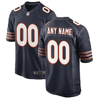 Men's Nike Navy Chicago Bears Custom - Game Jersey