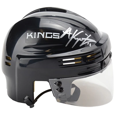 Anze Kopitar Los Angeles Kings Autographed Black Mini Helmet