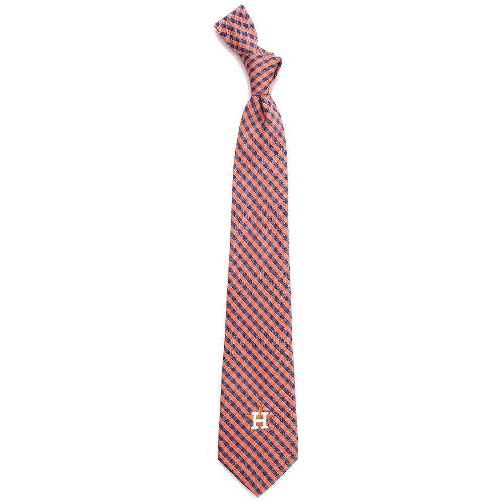Houston Astros Gingham Tie