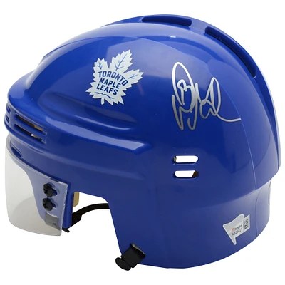 Doug Gilmour Toronto Maple Leafs Autographed Blue Mini Helmet